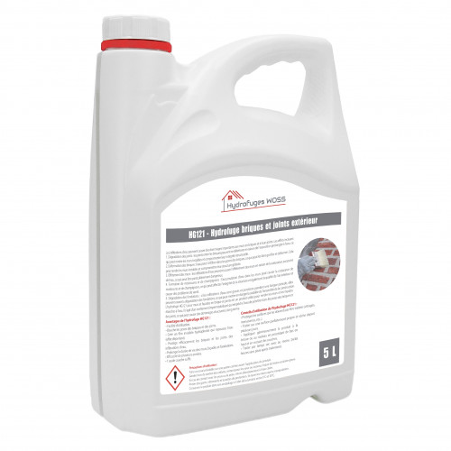 HG121 - Hydrofuge briques et joints exterieurs 5 litres