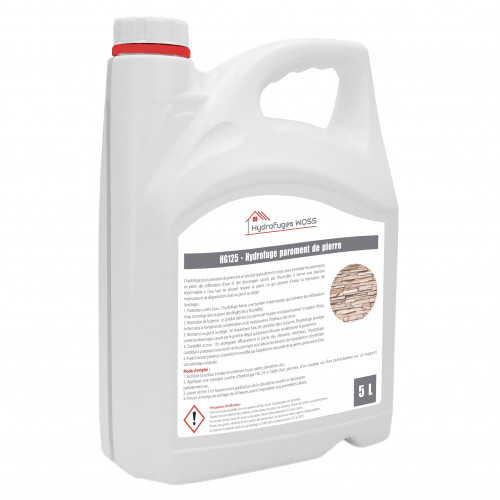 HG125 - Hydrofuge parement de pierre - 15 litres