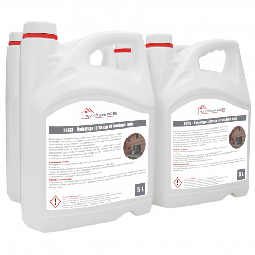 HG133 - Hydrofuge terrasse et bardage bois 20L