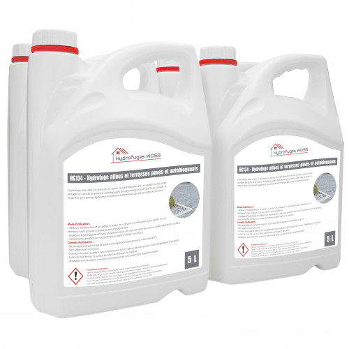 HG134 - Hydrofuge Pavés et Autobloquants 20L