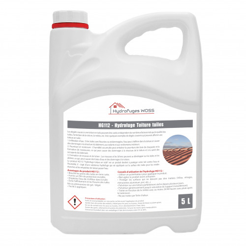 HG112 - Hydrofuge toiture tuiles - 15 litres