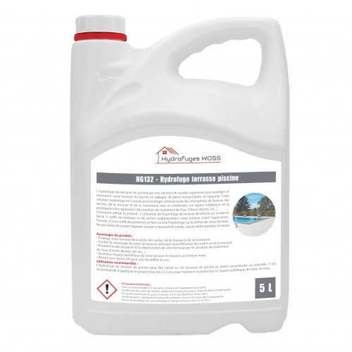 HG132 - Hydrofuge terrasse piscine - 15 litres